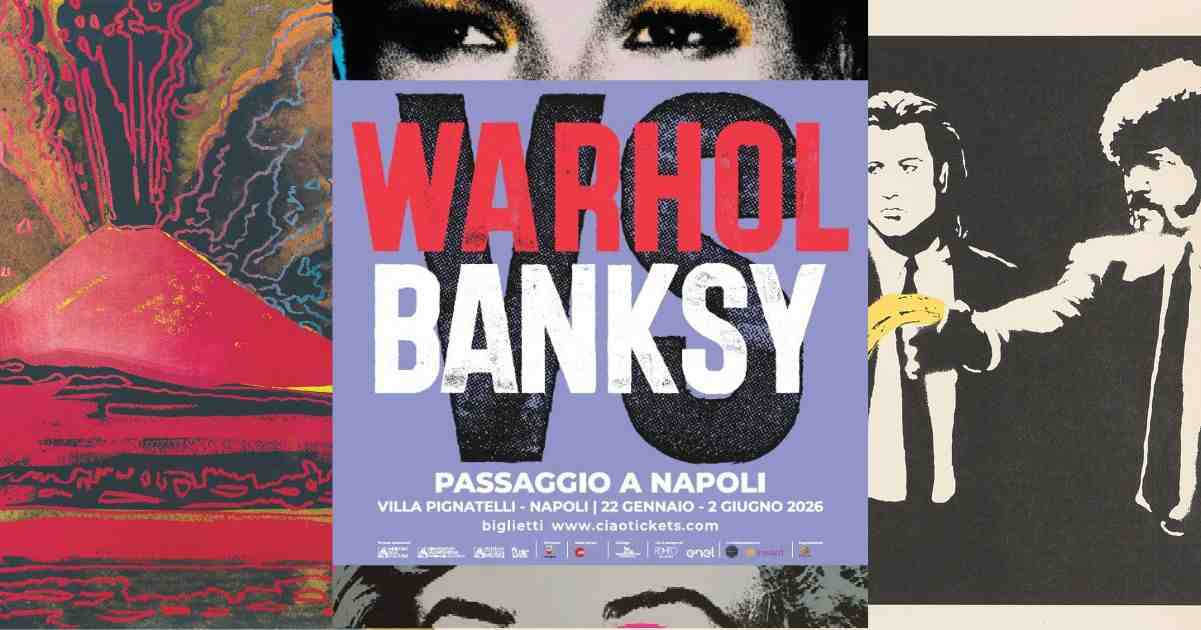 Warhol e Banksy a Napoli una mostra per scoprire la loro rivoluzione nell'arte