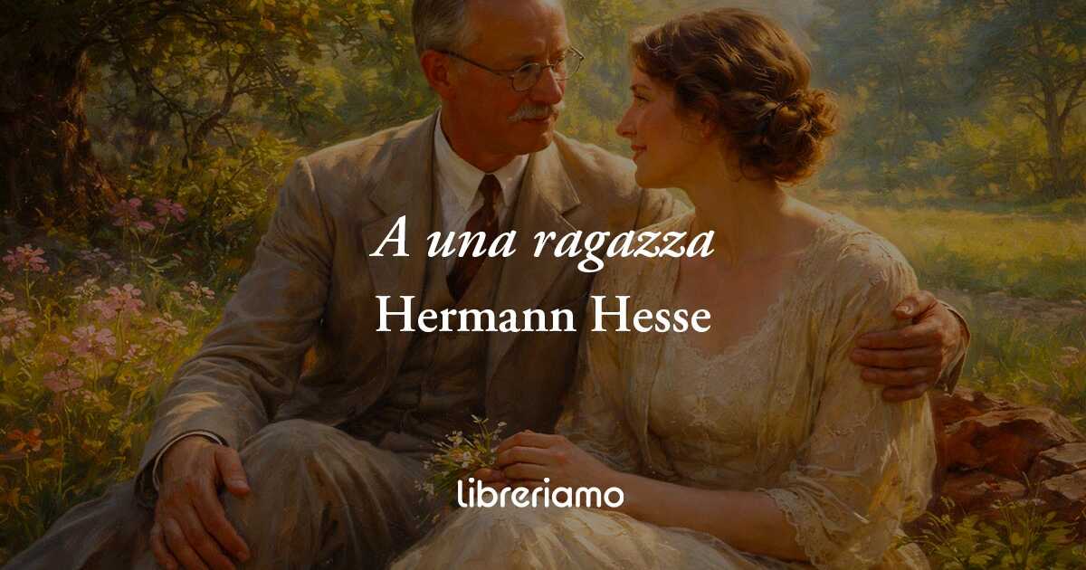 A una ragazza (1926) di Hermann Hesse, poesia che celebra l'amore che salva la vita 1 A una ragazza (1926) di Hermann Hesse, poesia che celebra l'amore che salva la vita