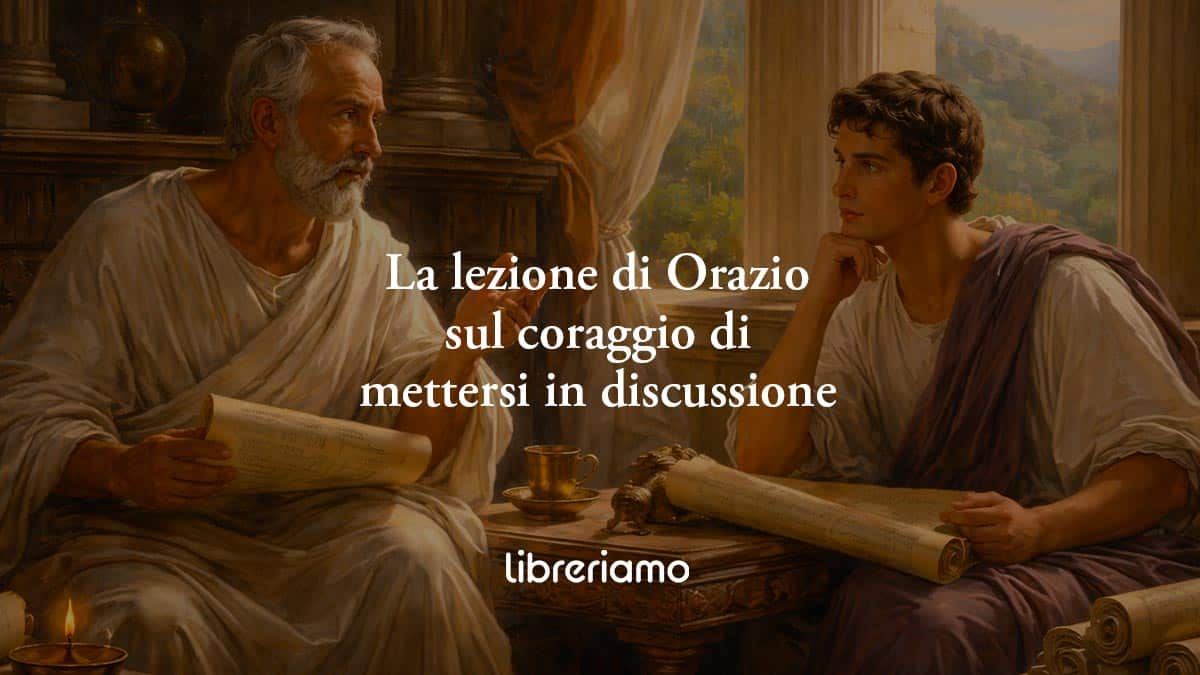 Orazio spiega perché non bisogna aver paura di mettersi in discussione