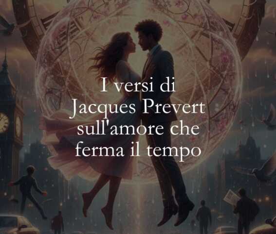 I versi di Jacques Prevert sull'amore che ferma il tempo