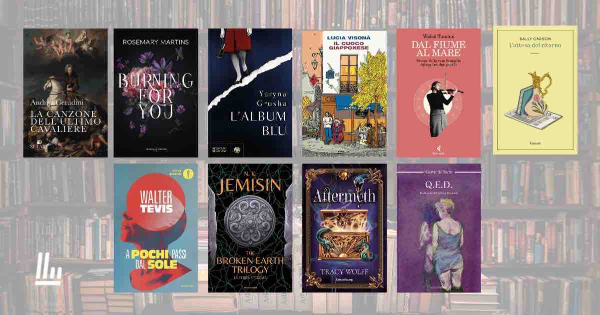 Novità in libreria della settimana dal 16 al 22 febbraio