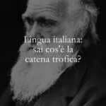 Lingua italiana sai cos'è la catena trofica