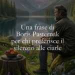 Una frase di Boris Pasternak per chi preferisce il silenzio alle ciarle