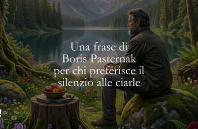 Una frase di Boris Pasternak per chi preferisce il silenzio alle ciarle