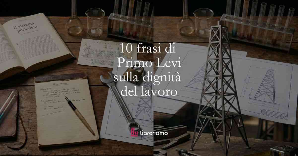 10 Frasi di Primo Levi che sono lezioni sulla dignità del lavoro