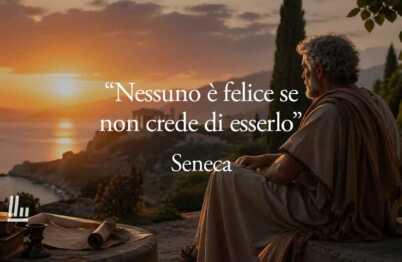 rase nessuno è felice, se non crede di esserlo Seneca