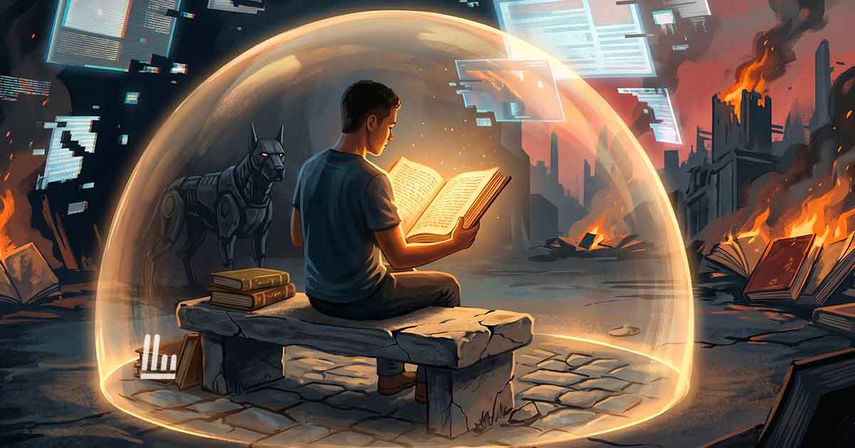 Fahrenheit 451: Bradbury ci insegna che leggere è l’unico modo per salvare la nostra mente