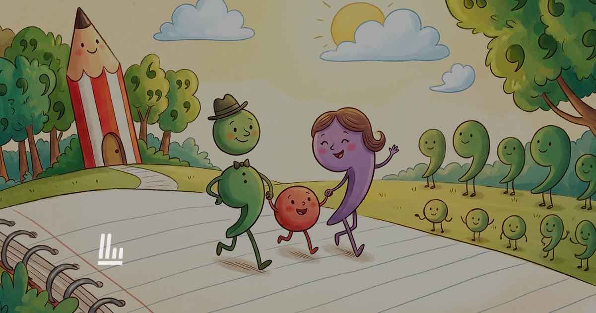 La famiglia Punto-e-virgola di Gianni Rodari: la poesia che insegna che l’unione è amore e rispetto