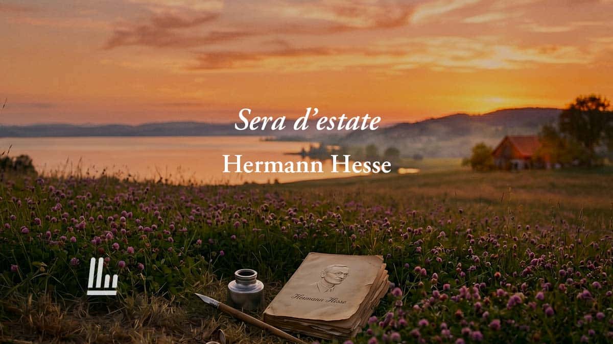 Sera d'estate (1903) di Hermann Hesse: la poesia sulla nostalgia dei ricordi che sono vita 1 Sera d'estate (1903) di Hermann Hesse: la poesia sulla nostalgia dei ricordi che sono vita