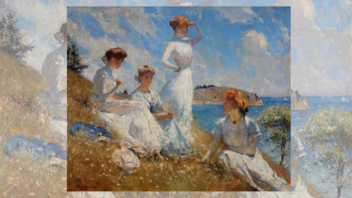 "Estate" di Frank Weston Benson, un manifesto della felicità semplice 1 Estate di Frank Weston Benson, un manifesto della felicità semplice