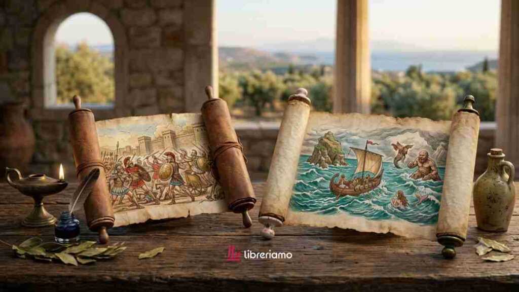 Illiade e Odissea: analogie e differenze tra i due specchi dell’anima greca
