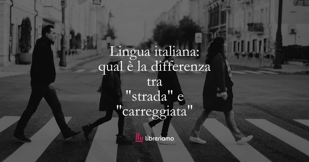Lingua italiana: qual è la differenza tra "strada" e "carreggiata" 1 Lingua italiana: qual è la differenza tra “strada” e “carreggiata”