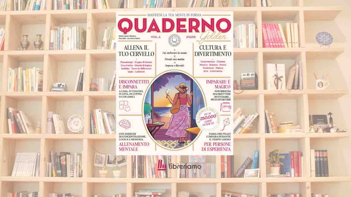 “Quaderno Golden”: il passatempo intelligente che trasforma il tempo libero in un allenamento per la mente 1 “Quaderno Golden”: il passatempo intelligente che trasforma il tempo libero in un allenamento per la mente