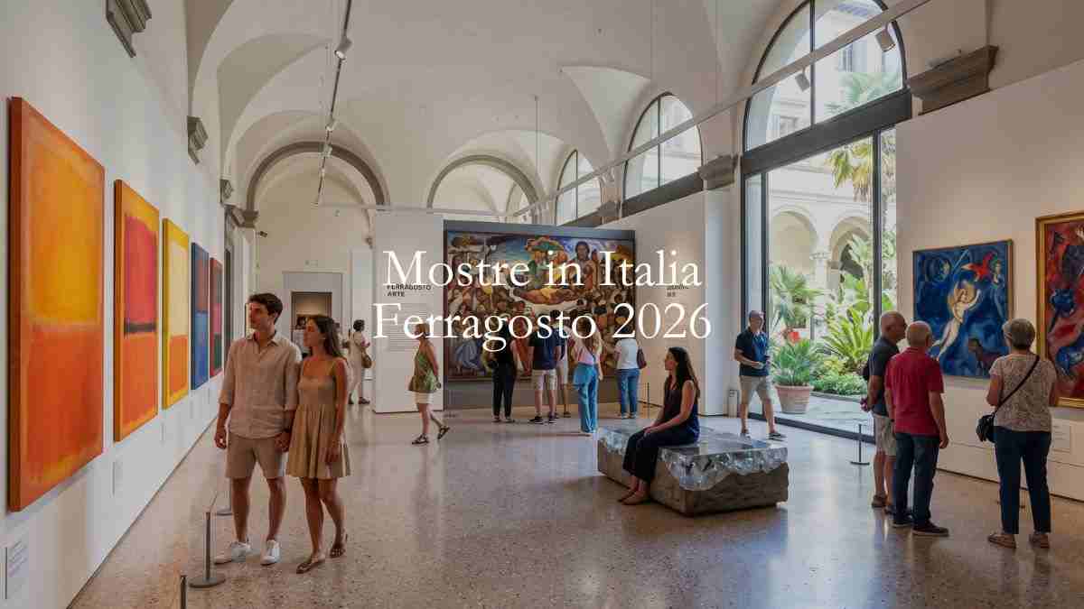 Ferragosto 2026 al museo: 5 grandi mostre da non perdere in Italia 1 Ferragosto 2026 al museo 5 grandi mostre da non perdere in Italia