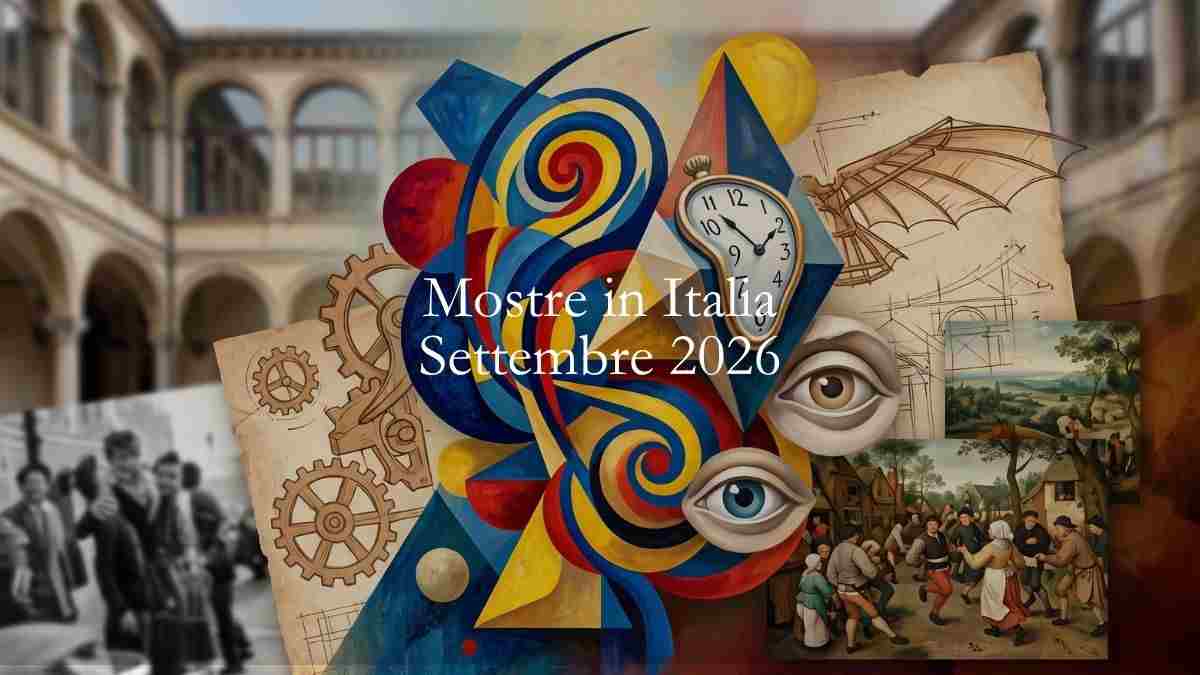 Le mostre da non perdere a Settembre 2026 in Italia 3 Le mostre da non perdere a Settembre 2026 in Italia