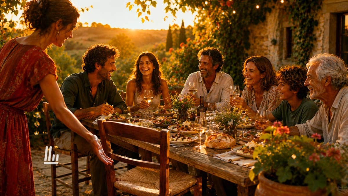"Aggiungi un posto a tavola": il valore della celebre frase sulla gioia di stare in compagnia 1 “Aggiungi un posto a tavola”: il valore della celebre frase sulla gioia di stare in compagnia