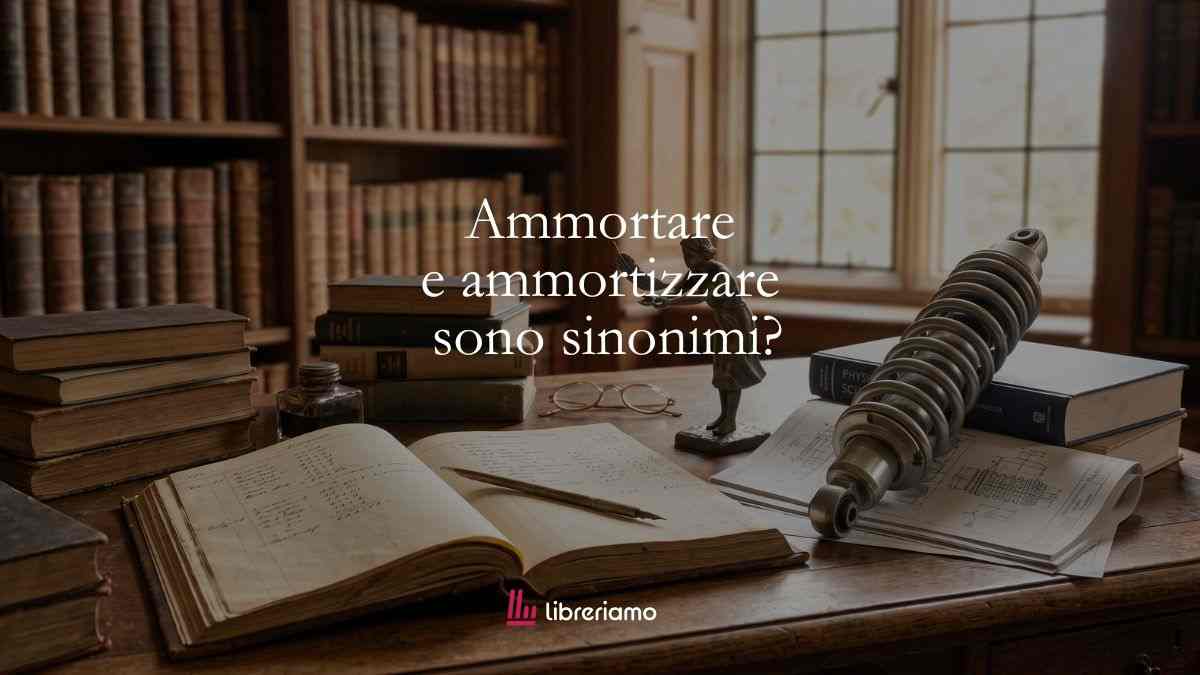 Ammortare e ammortizzare sono sinonimi? L'errore in cui tutti cadono 1 Ammortare e ammortizzare sono sinonimi L'errore in cui tutti cadono