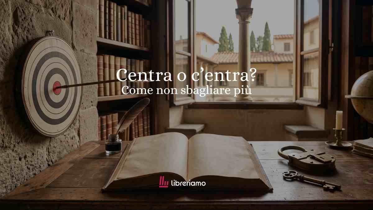 "Centra" o "c'entra"? Il dilemma linguistico che in molti continuano a sbagliare (e come non cascarci più) 1 Centra o c'entra Il dilemma linguistico che in molti continuano a sbagliare (e come non cascarci più)