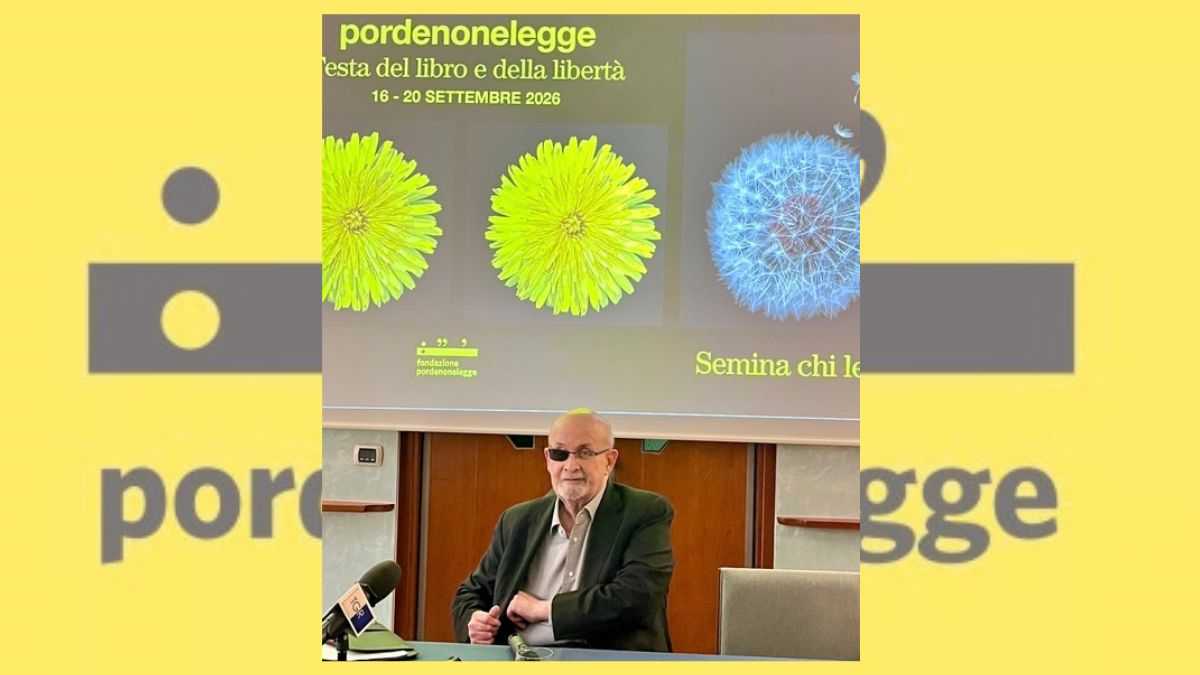 Scrivere per cambiare il mondo: Salman Rushdie a Pordenonelegge tra libertà, ironia e verità