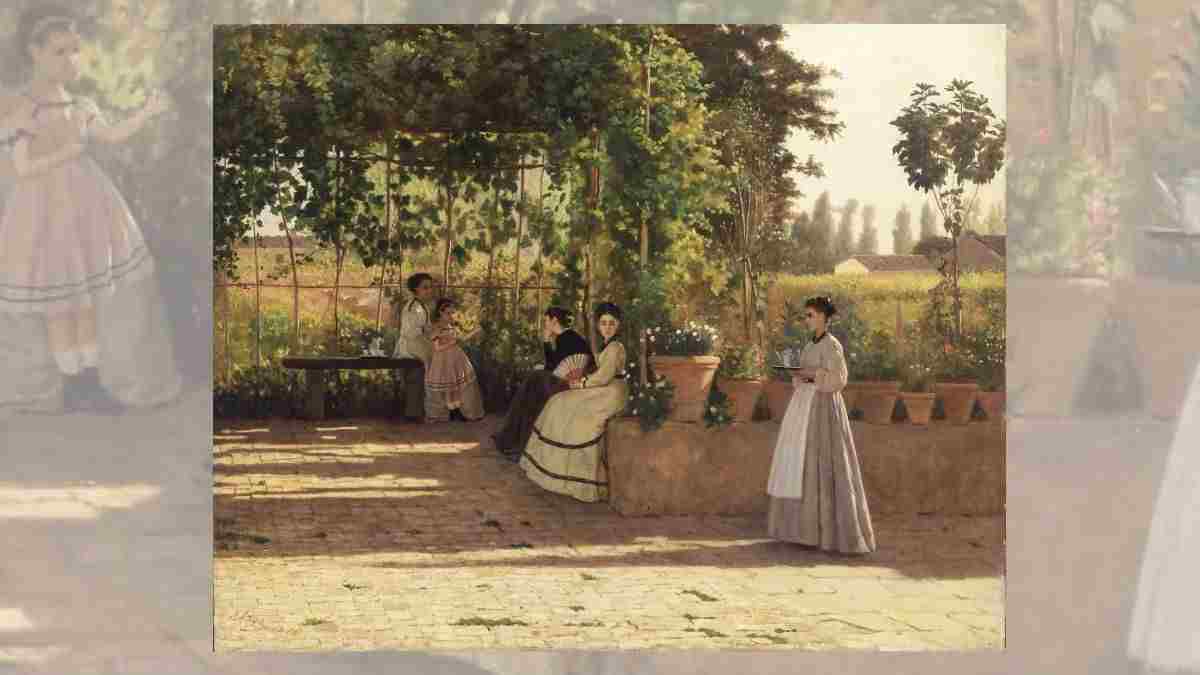 Un quadro del macchiaiolo Silvestro Lega sull'arte di rallentare nel weekend 1 Un quadro del macchiaiolo Silvestro Lega sull'arte di rallentare nel weekend