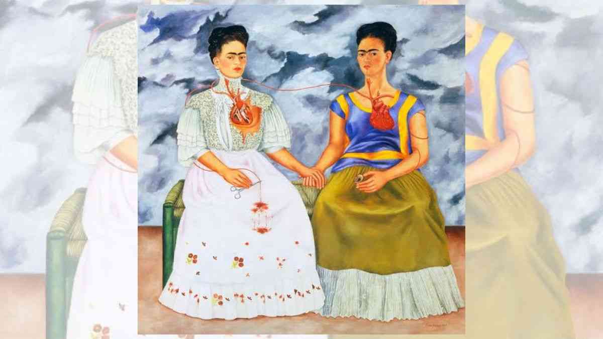 Due cuori e un paio di forbici come Frida Kahlo ha dipinto l'agonia per la fine dell'amore della sua vita 1 Due cuori e un paio di forbici come Frida Kahlo ha dipinto l'agonia per la fine dell'amore della sua vita