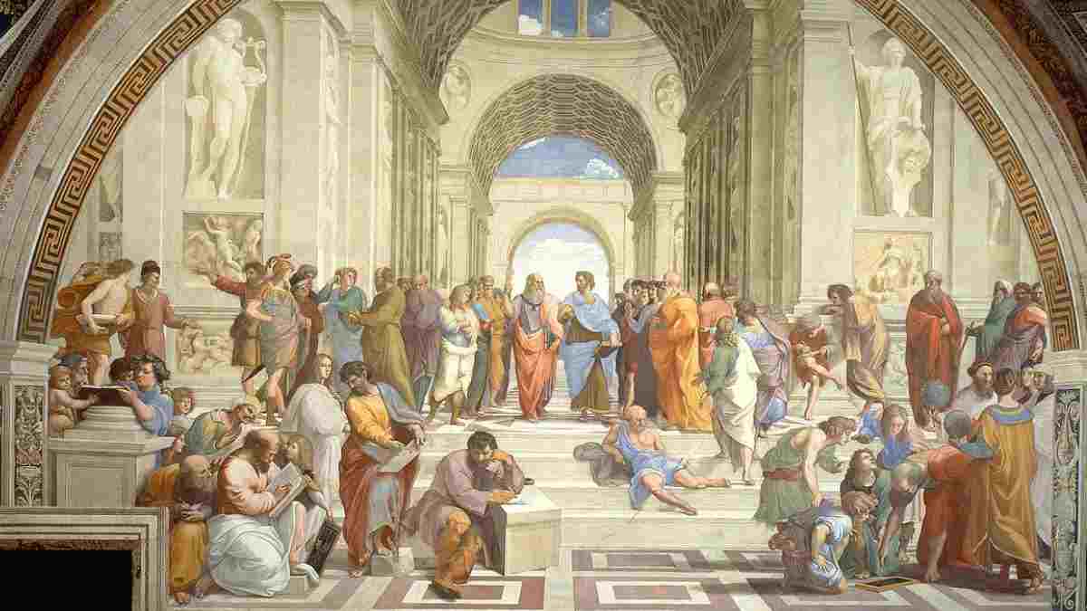 La "Scuola di Atene" di Raffaello: aneddoti, segreti e la grande lezione sul valore del pensiero 1 La Scuola di Atene di Raffaello aneddoti, segreti e la grande lezione sul valore del pensiero