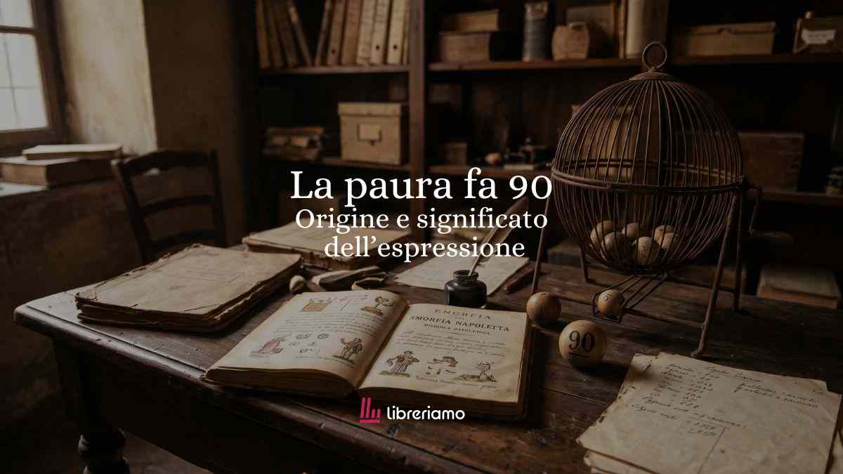 Perché "la paura fa 90"? Origine, cabala e curiosità di un'espressione "da brividi" 1 Perché la paura fa 90 Origine, cabala e curiosità di un'espressione da brividi