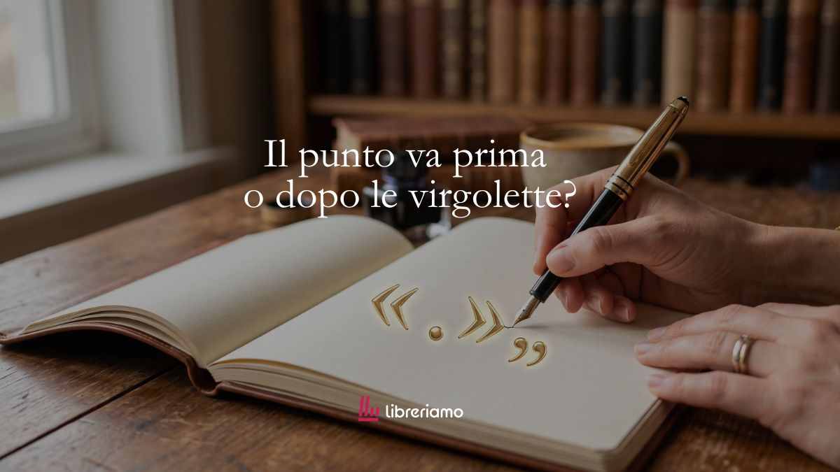 Punteggiatura e dubbi amletici: il punto va prima o dopo le virgolette? 1 Punteggiatura e dubbi amletici il punto va prima o dopo le virgolette