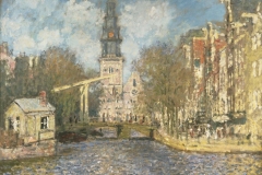 Claude Monet - La Zuiderkerk di Amsterdam ca. 1874