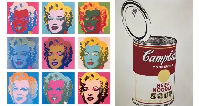 Andy Warhol le opere più famose della Pop Art