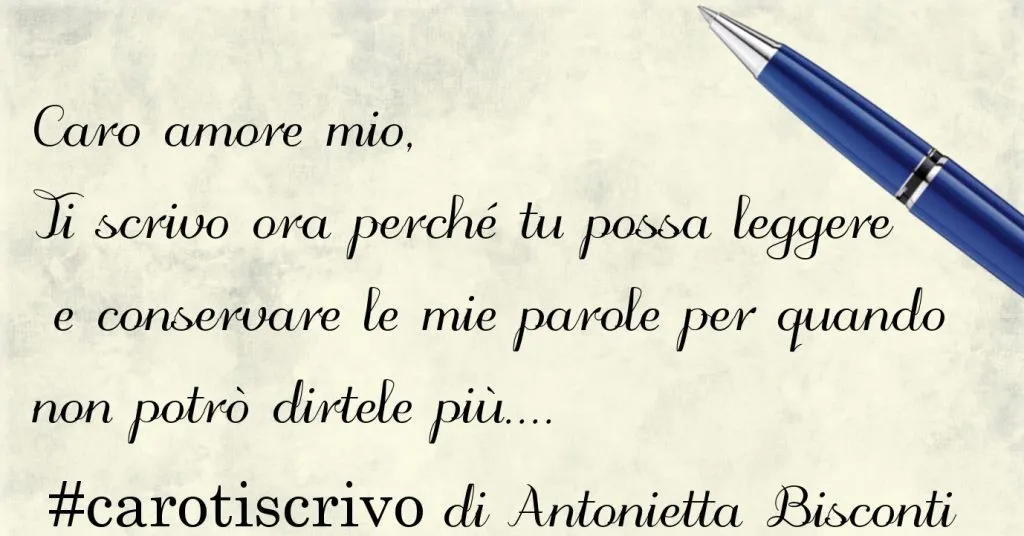Lettera di Antonietta Bisconti al figlio