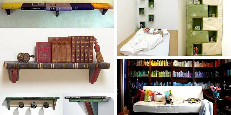 7 idee creative per arredare la vostra libreria di casa