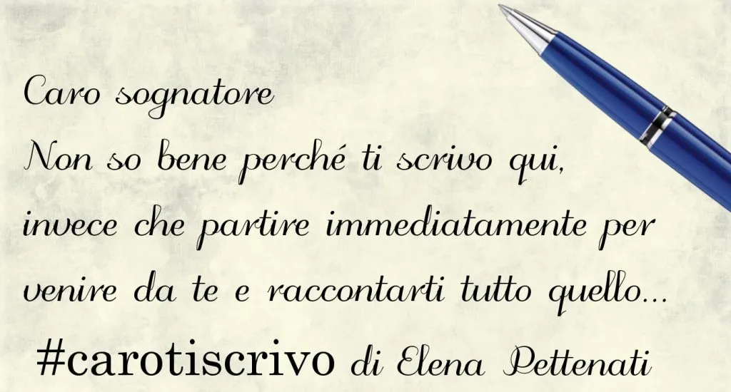 Lettera di Elena Pettenati