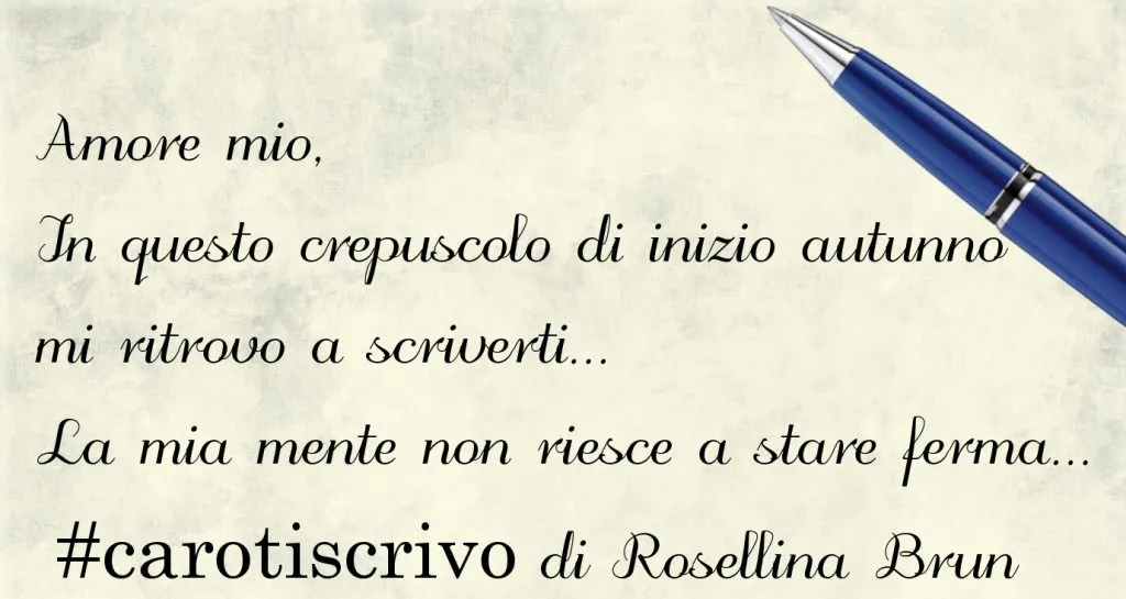 Lettera d'amore di Rosellina Brun