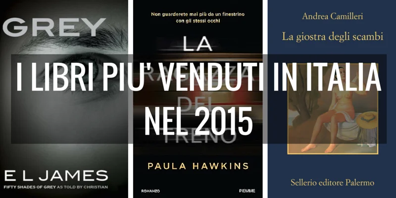 I 10 libri più venduti del 2015