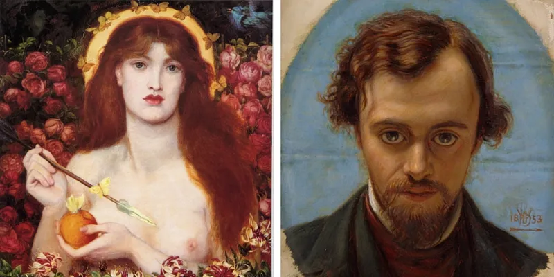 Dante Gabriele Rossetti e Elizabeth Siddal, un amore bohémien