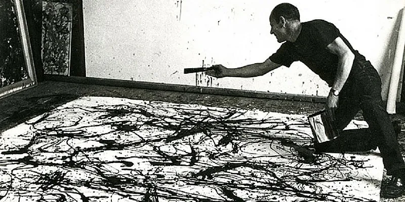 Jackson Pollock, l'atto pittorico come magia