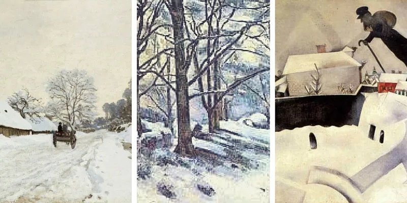 I 5 quadri più famosi sulla neve.