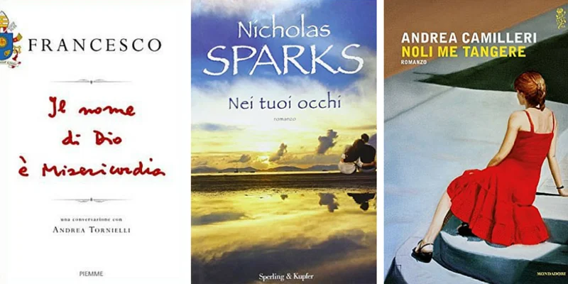 "Nei tuoi occhi" di Nicholas Sparks al 2° posto dei libri più venduti della settimana