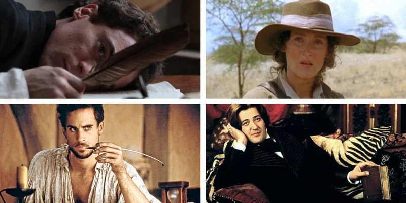 I 10 film ispirati alle vite degli scrittori più celebri