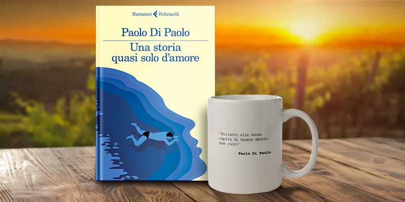 Acquista l’AforisMug di Paolo Di Paolo, in omaggio ai primi 10 il suo libro “Una storia quasi solo d'amore”