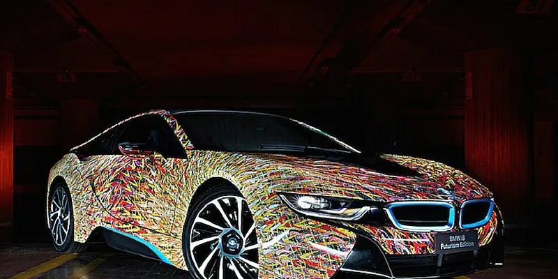 In foto la BMW i8