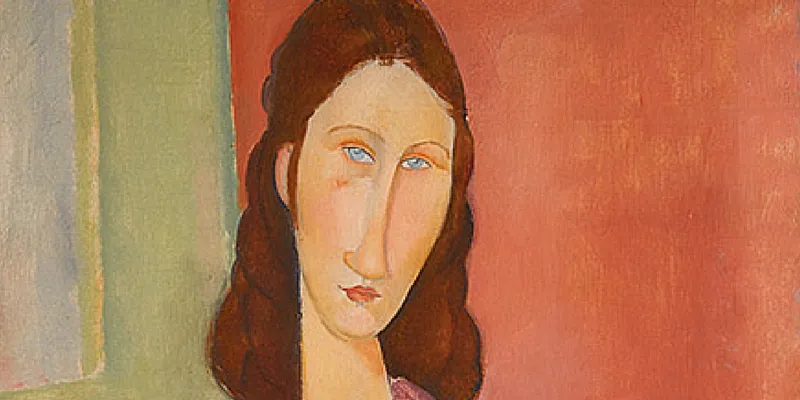 Jeanne Hébuterne (Au Foulard) di Modigliani