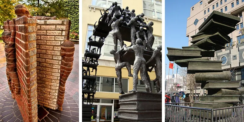 Le statue letterarie più belle al mondo, per promuovere la lettura in strada