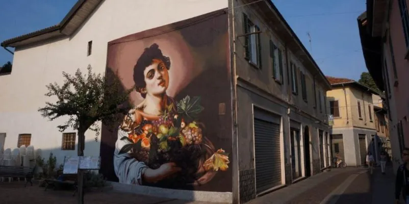 Caravaggio sui muri di Varese, torna lo street artist amante dei classici