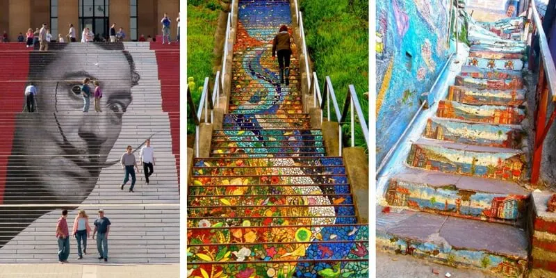Ecco le 17 scale più belle del mondo, per dare valore artistico ai luoghi pubblici
