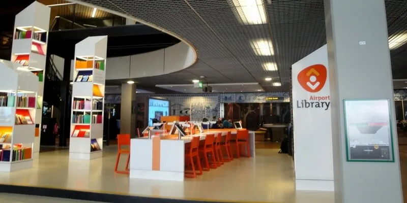 In Olanda la prima biblioteca al mondo permanente in un aeroporto