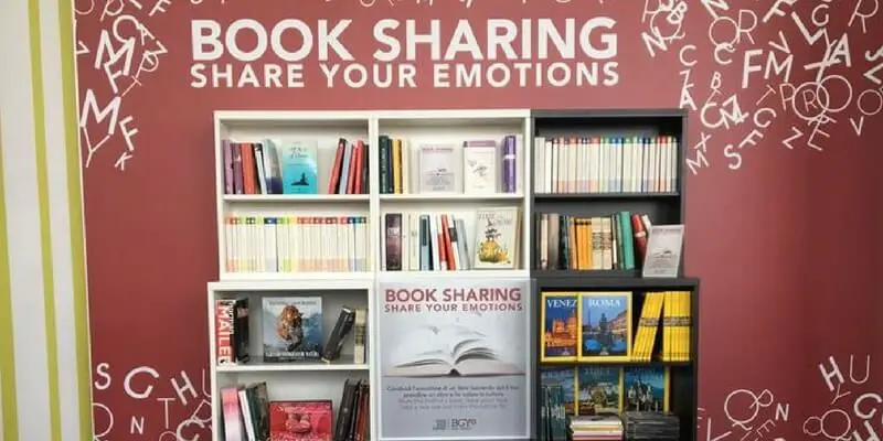 All'aeroporto di Orio al Serio arriva il Book Sharing che fa volare la cultura