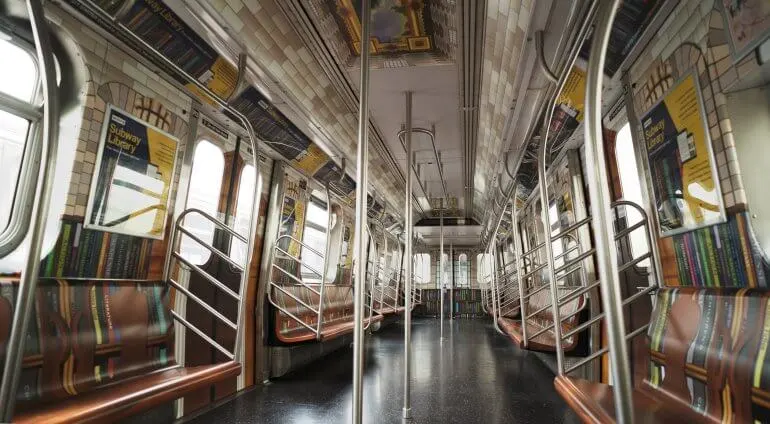 A New York la metropolitana si trasforma in biblioteca sotterranea