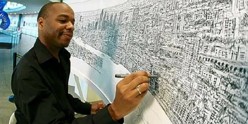 Stephen Wiltshire, l'artista autistico che disegna le città a memoria